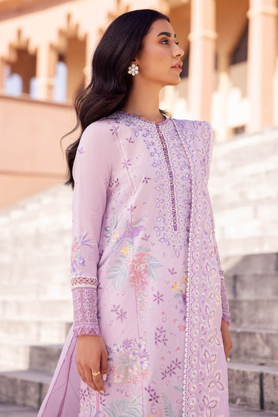 Zaha | Lawn 24 | ELA (ZL24-01 A) -  Zaha Luxury - Original Designer Dress - House of Maryam
