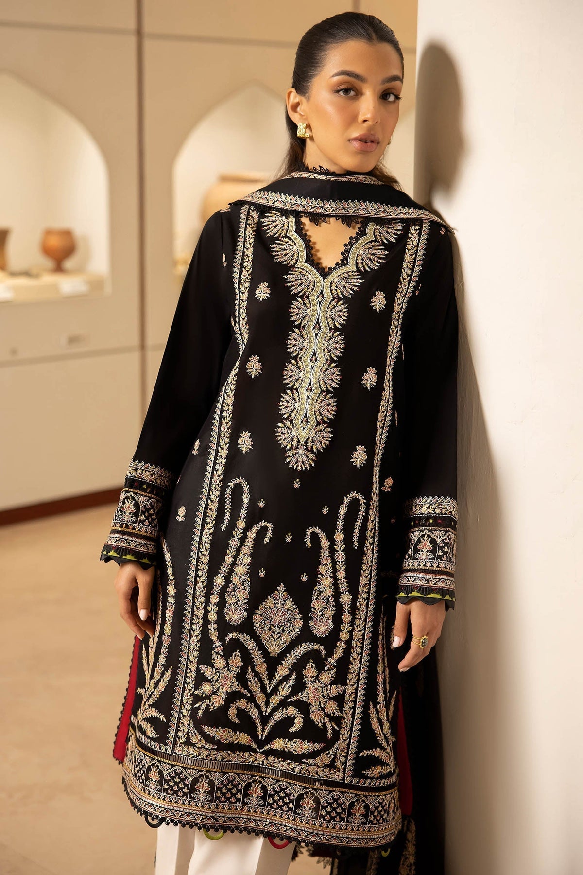 Zaha | Lawn 24 | ELANIA (ZL24-09 B) -  Zaha Luxury - Original Designer Dress - House of Maryam