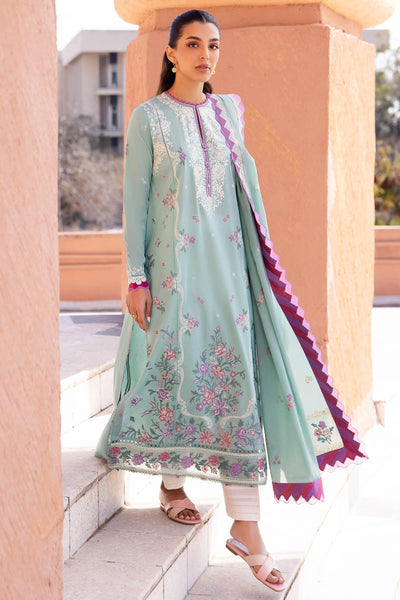 Zaha | Lawn 24 | LARMINA (ZL24-02 A) -  Zaha Luxury - Original Designer Dress - House of Maryam