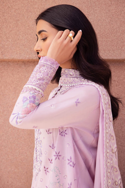 Zaha | Lawn 24 | ELA (ZL24-01 A) -  Zaha Luxury - Original Designer Dress - House of Maryam
