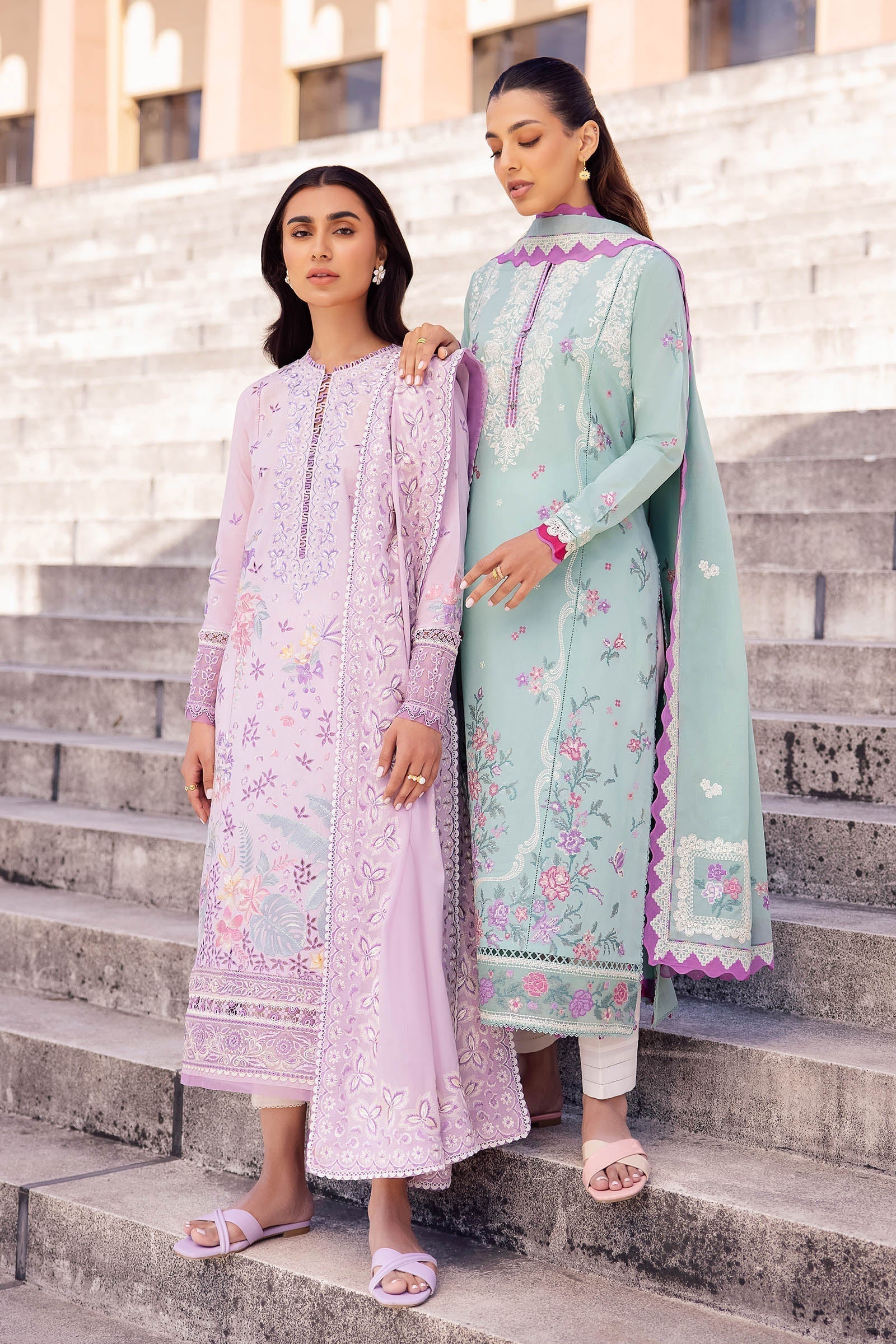 Zaha | Lawn 24 | LARMINA (ZL24-02 A) by Designer Zaha - House of Maryam - Pakistani Designer Ethnic Wear in {{ shop.shopifyCountryName }}