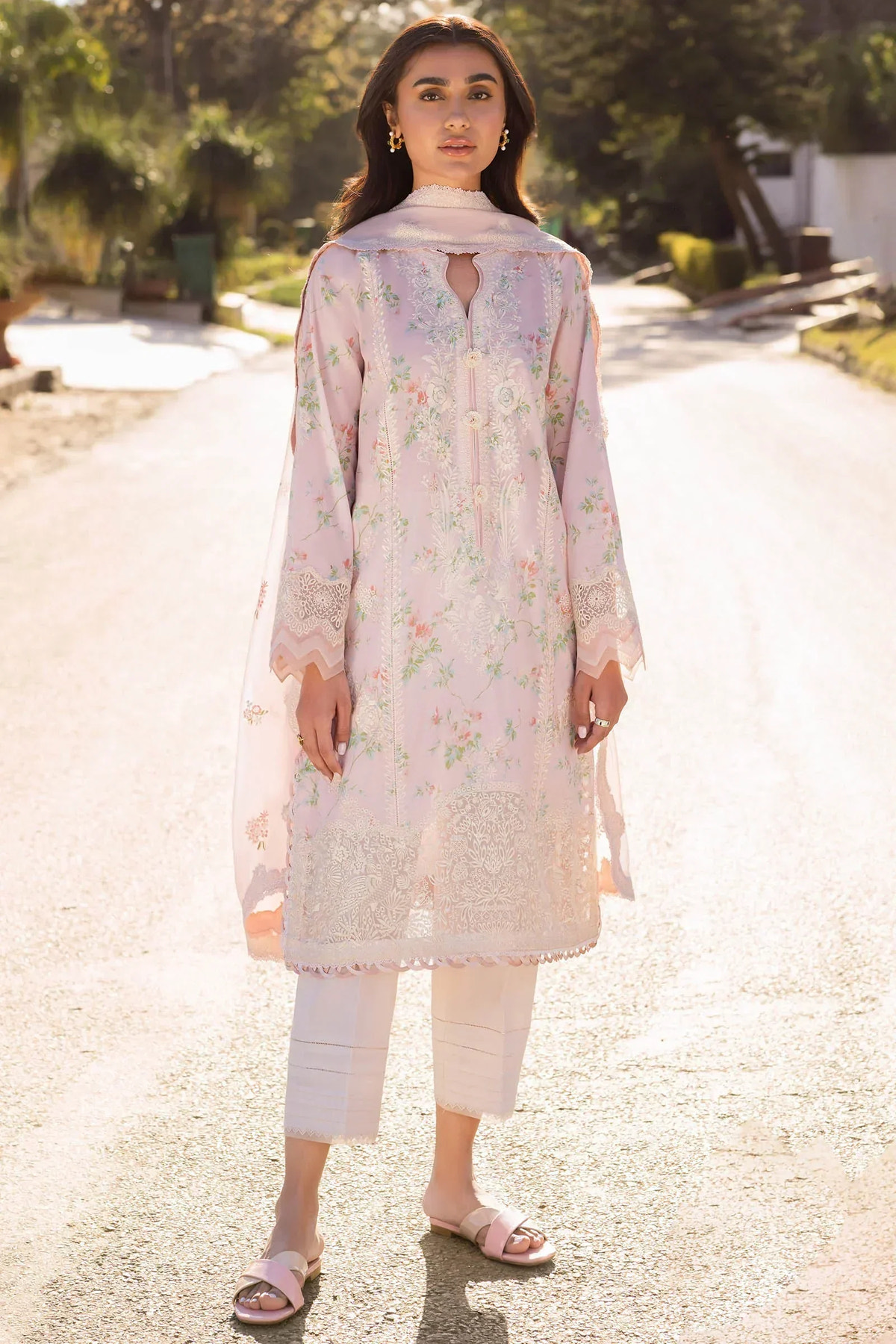 Zaha | Lawn 24 | ASEMA (ZL24-04 A) -  Zaha Luxury - Original Designer Dress - House of Maryam