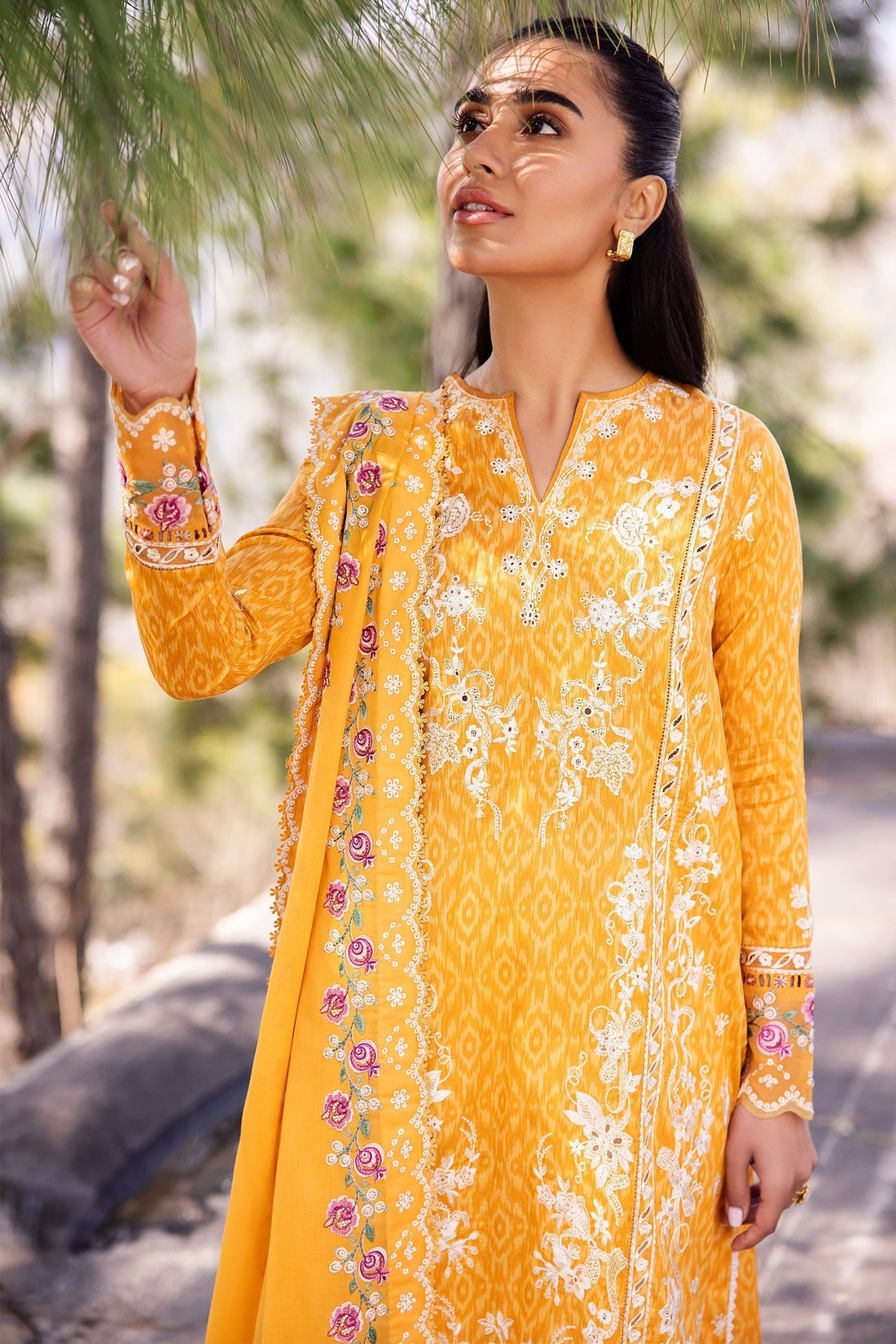 Zaha | Lawn 24 | NARINA (ZL24-15 A) -  Zaha Luxury -  House of Maryam