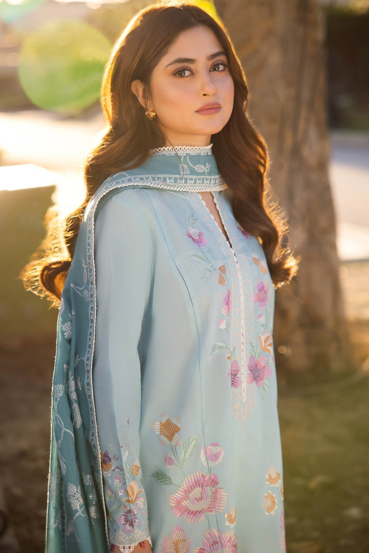 Zaha | Lawn 24 | GIZEM (ZL24-14 B) -  zaha Luxury - Original Designer Dress - House of Maryam