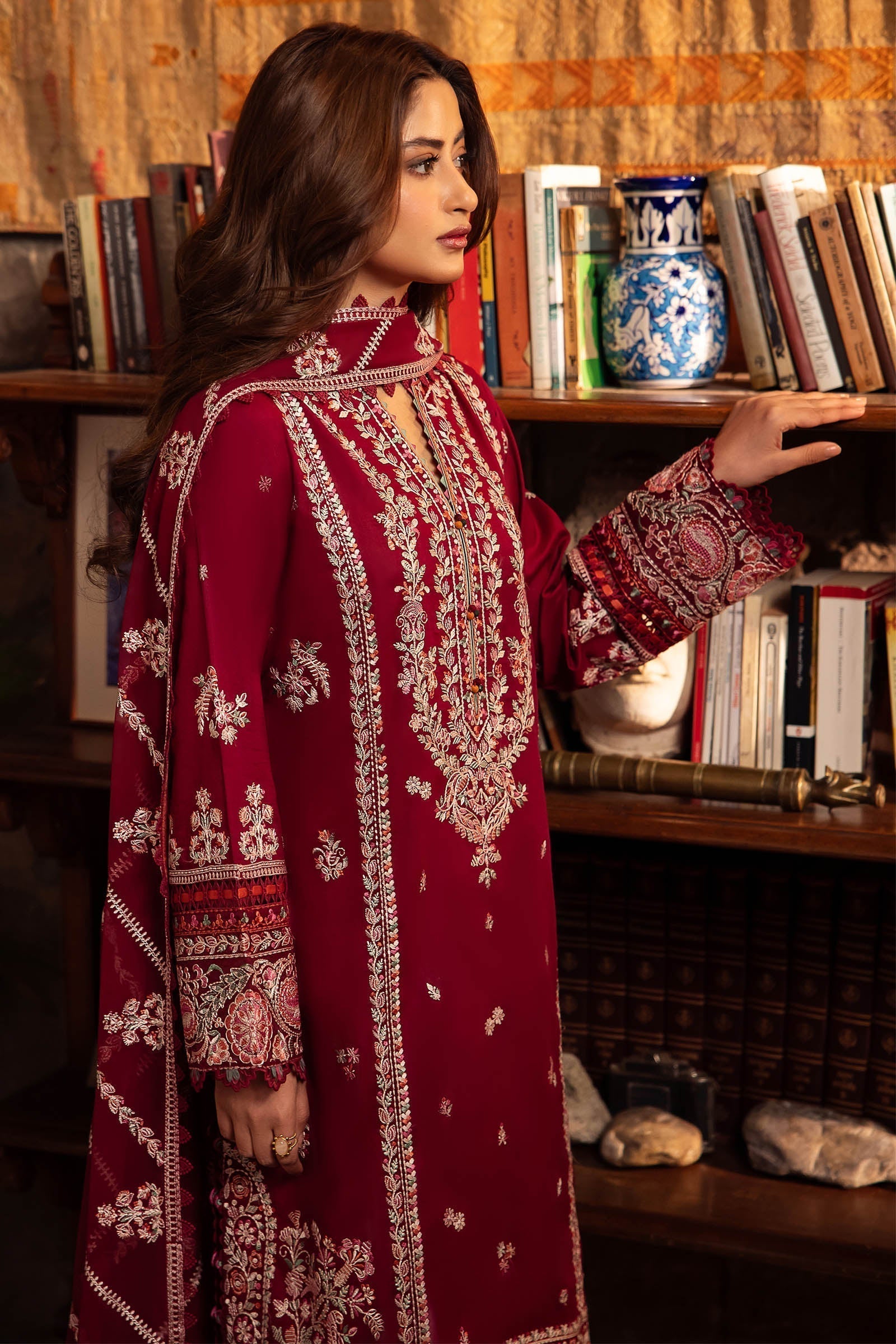 Zaha | Lawn 24 | ZENEL (ZL24-07 B) by Designer Zaha - House of Maryam - Pakistani Designer Ethnic Wear in {{ shop.shopifyCountryName }}