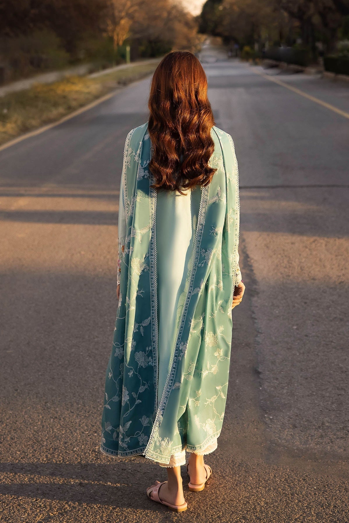 Zaha | Lawn 24 | GIZEM (ZL24-14 B) -  zaha Luxury - Original Designer Dress - House of Maryam
