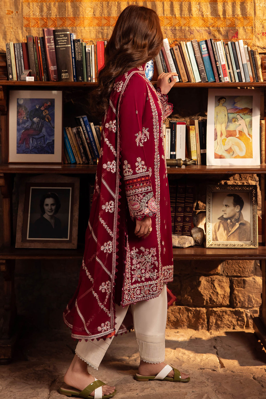 Zaha | Lawn 24 | ZENEL (ZL24-07 B) by Designer Zaha - House of Maryam - Pakistani Designer Ethnic Wear in {{ shop.shopifyCountryName }}