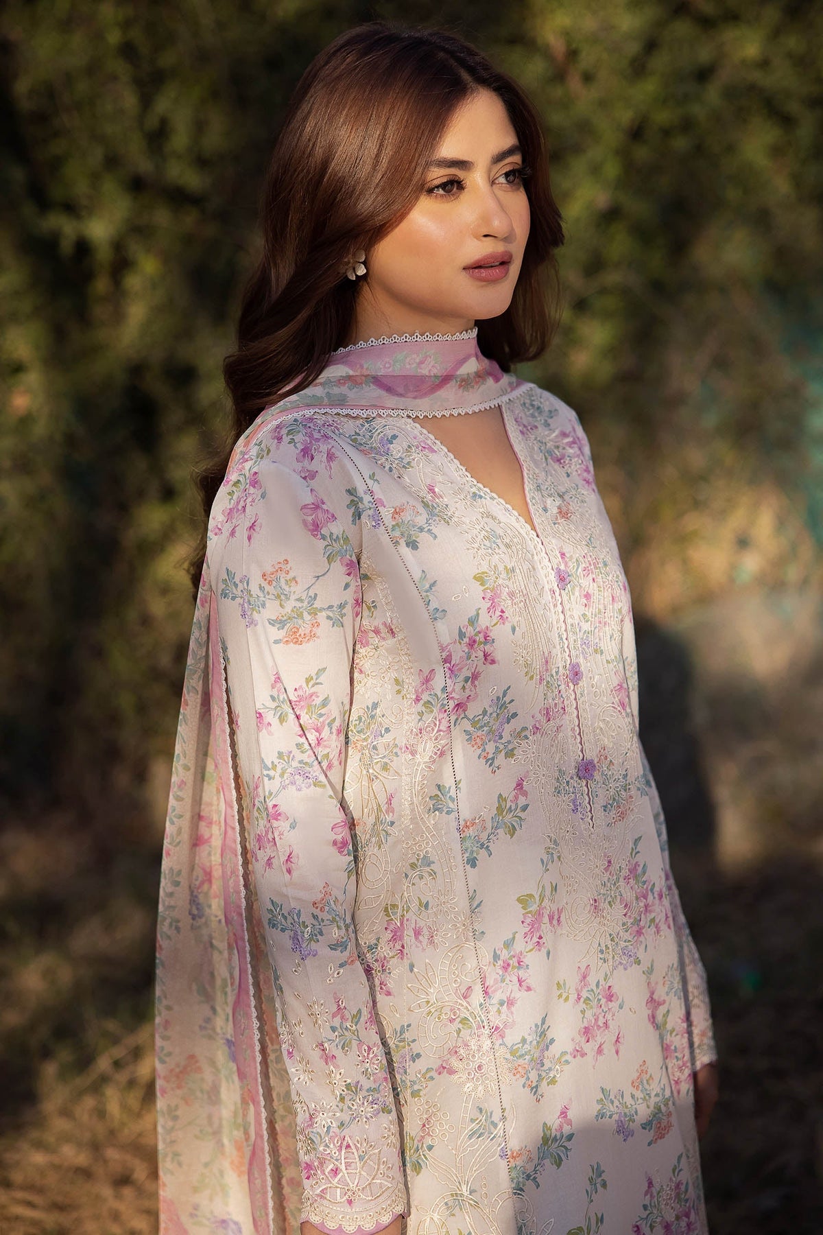 Zaha | Lawn 24 | AYSEL (ZL24-03 A) -  Zaha Luxury - Original Designer Dress - House of Maryam