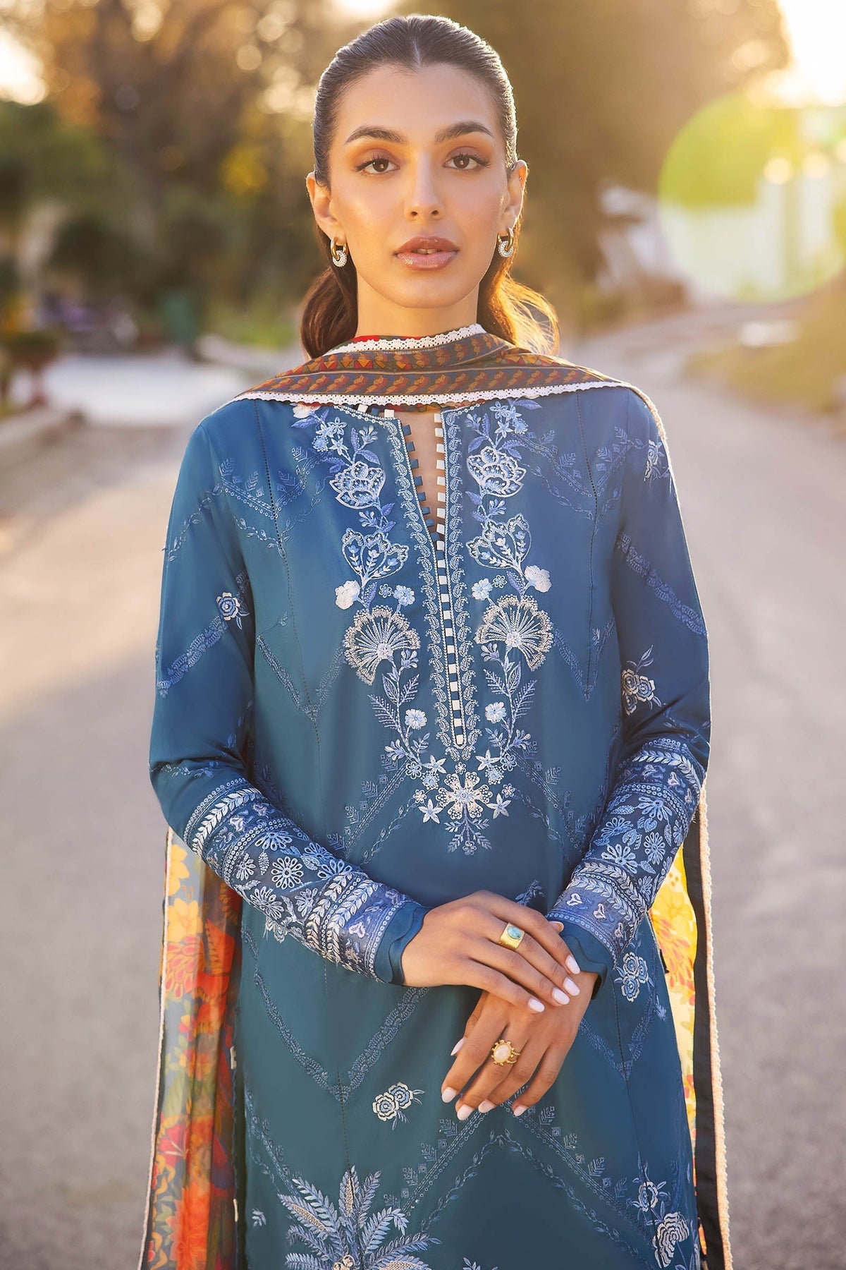 Zaha | Lawn 24 | EIRA (ZL24-05 B) -  Zaha Luxury - Original Designer Dress - House of Maryam