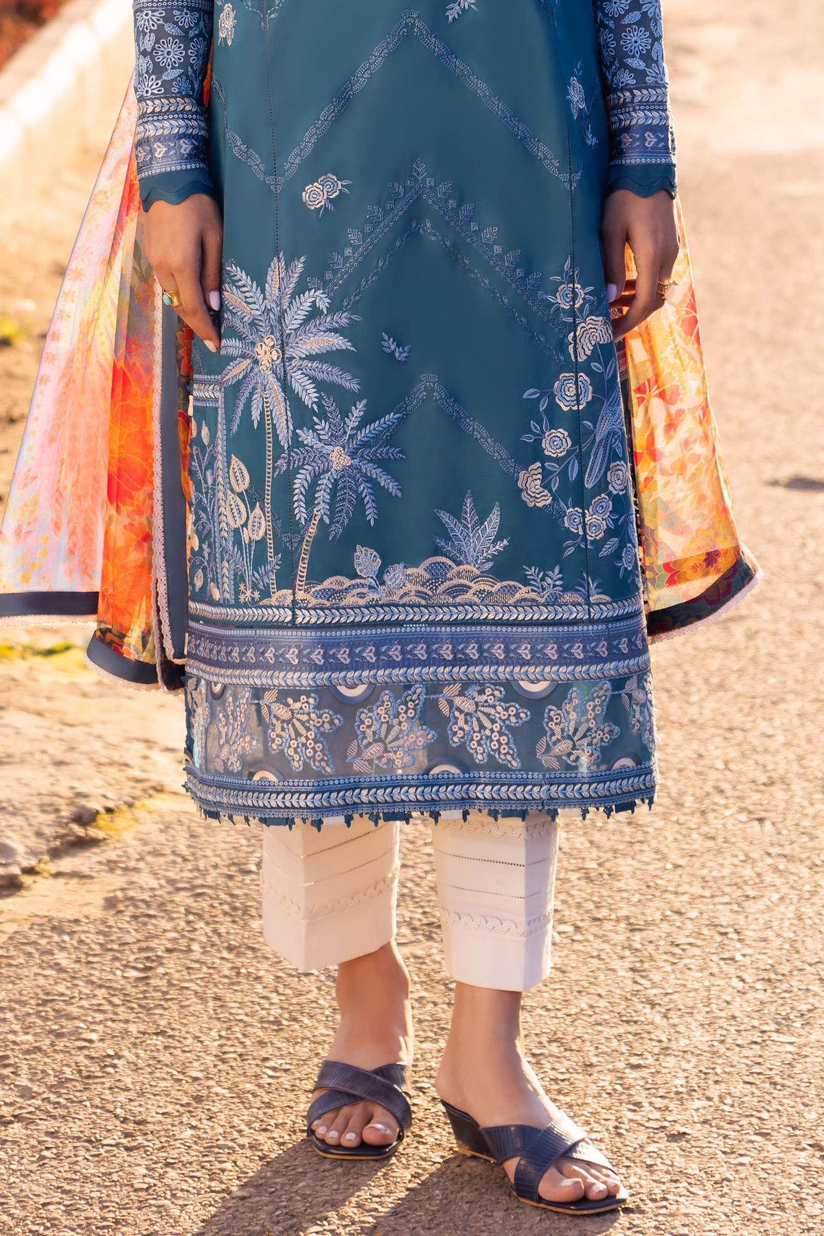 Zaha | Lawn 24 | EIRA (ZL24-05 B) -  Zaha Luxury - Original Designer Dress - House of Maryam