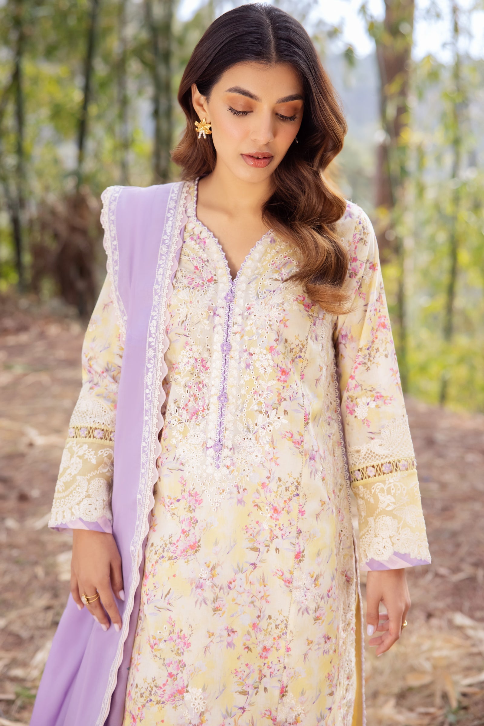 Zaha | Lawn 24 | SEZEM (ZL24-13 A) by Designer Zaha - House of Maryam - Pakistani Designer Ethnic Wear in {{ shop.shopifyCountryName }}
