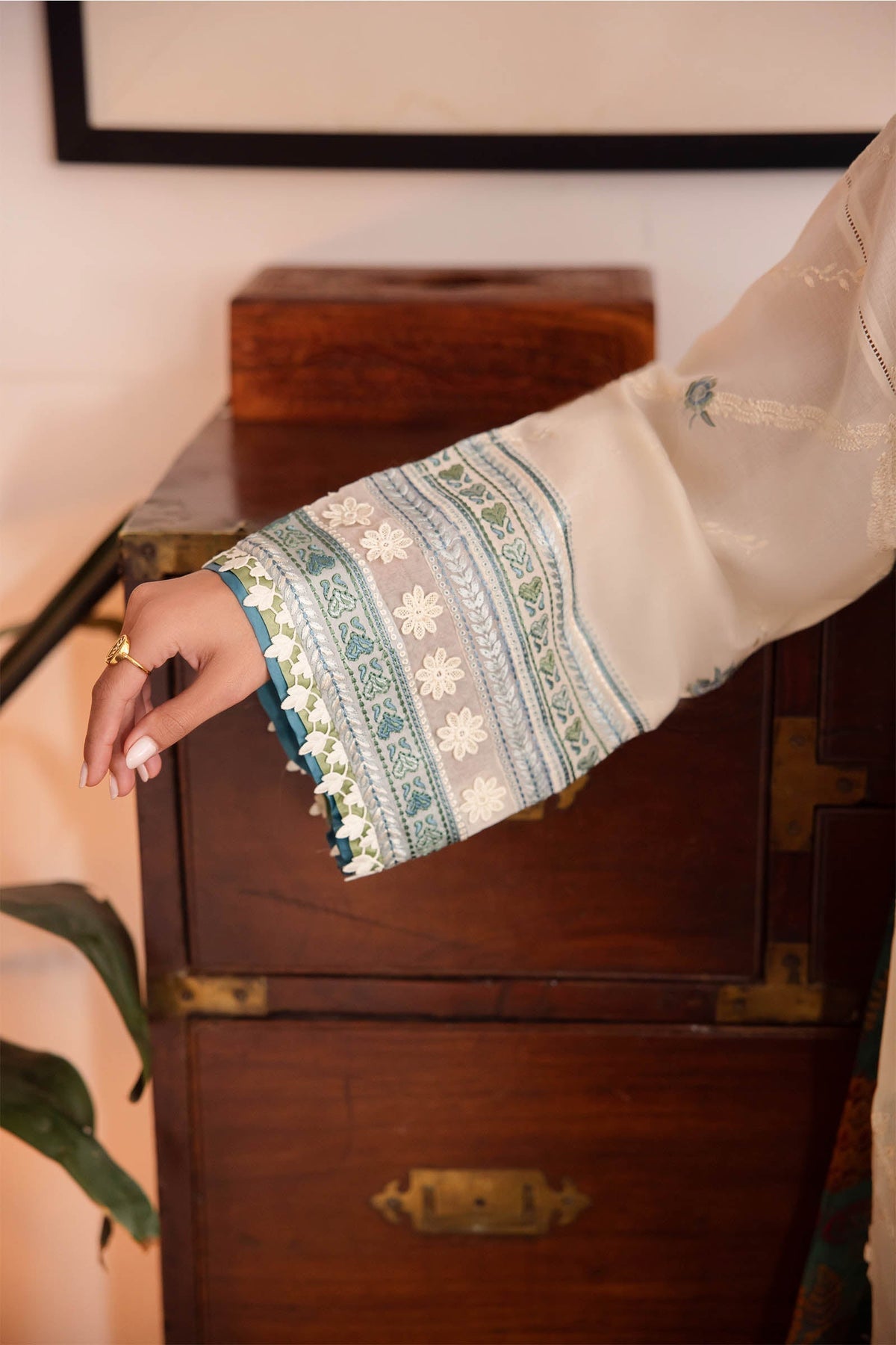 Zaha | Lawn 24 | EIRA (ZL24-05 A) -  Zaha Luxury - Original Designer Dress - House of Maryam