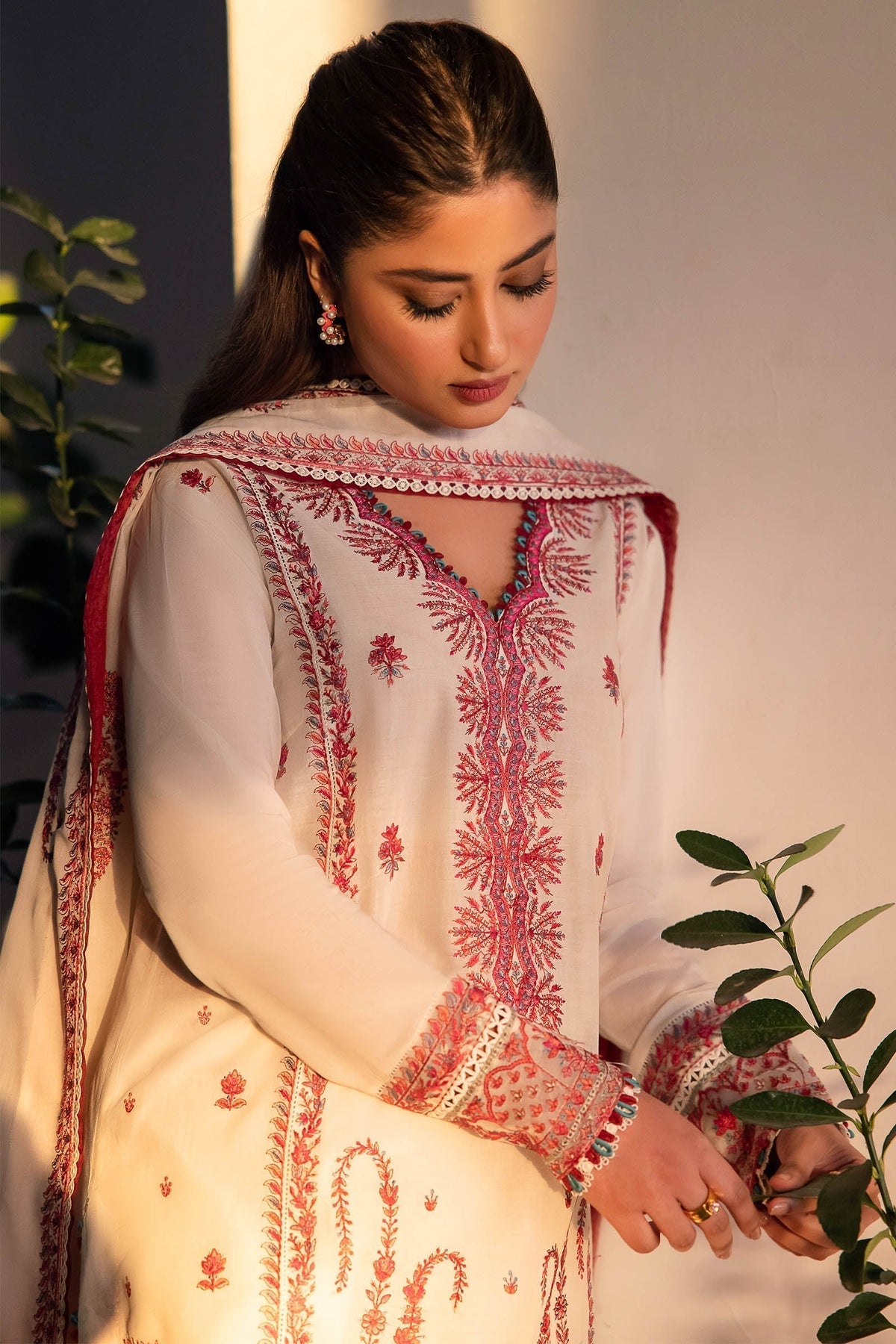 Zaha | Lawn 24 | ELANIA (ZL24-09 A) -  Zaha Luxury - Original Designer Dress - House of Maryam