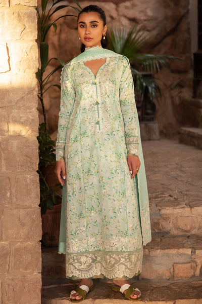 Zaha | Lawn 24 | SEZEM (ZL24-13 B) -  Zaha Luxury - Original Designer Dress - House of Maryam