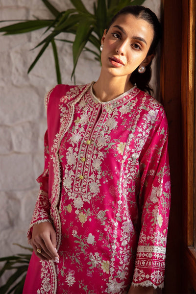 Zaha | Lawn 24 | LEYLA (ZL24-12 A) -  Zaha Luxury - Original Designer Dress - House of Maryam