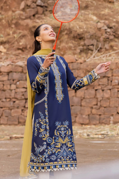 Zaha | Lawn 24 | VEJAH (ZL24-11 A) -  Zaha Luxury - Original Designer Dress - House of Maryam