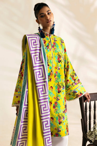 Zaha | Pop RTW | MARACU-Brand:Zaha-Type:Ladies Clothes-Neon Green-Lawn-House of Maryam- Buy in UK, USA