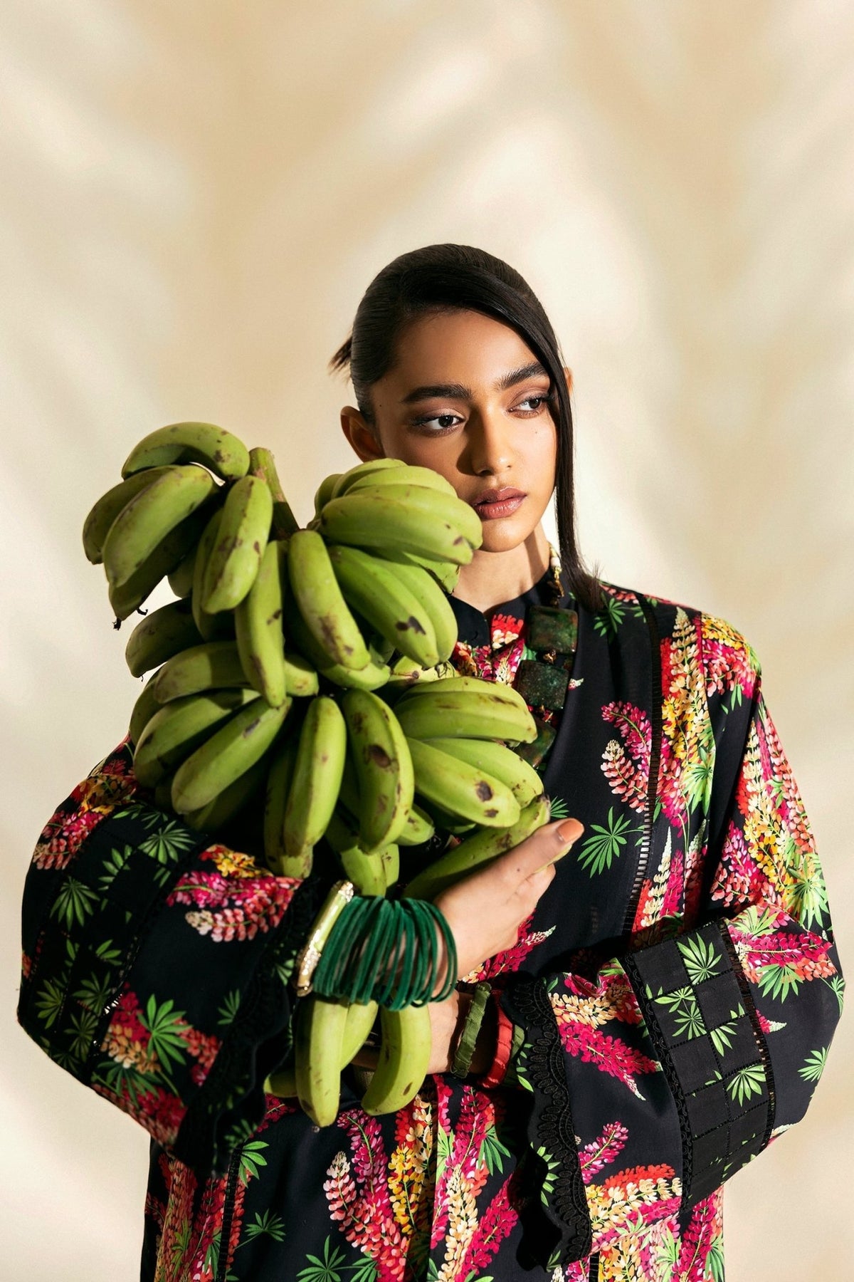 Zaha | Pop RTW | PALMIS-Brand:Zaha-Type:Ladies Clothes-Lawn-Black-House of Maryam- Buy in UK, USA