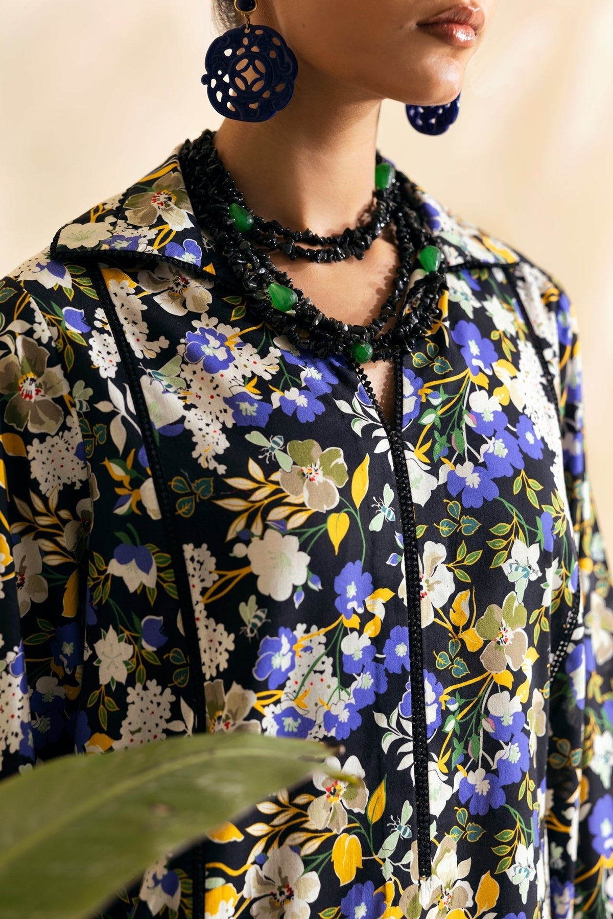Zaha | Pop RTW | SOLEO-Brand:Zaha-Type:Ladies Clothes-Black-Lawn-House of Maryam- Buy in UK, USA