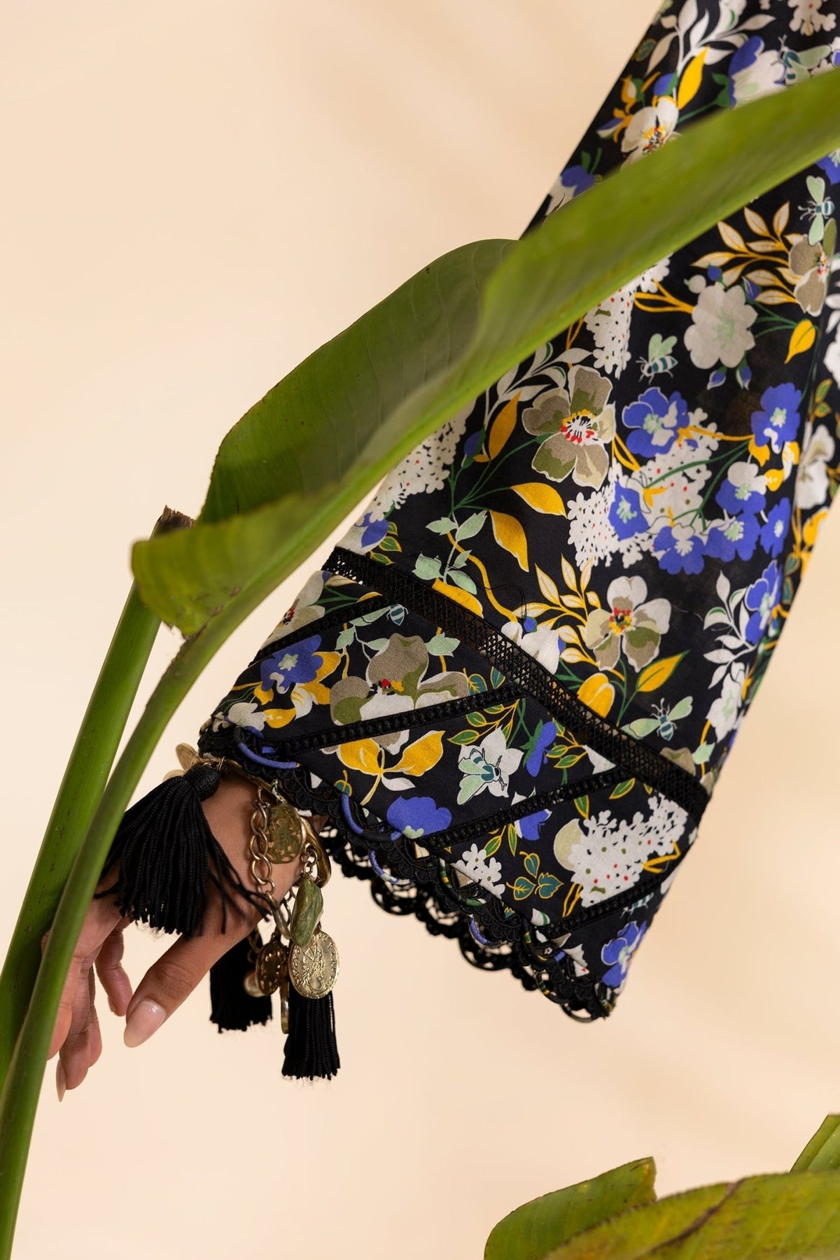 Zaha | Pop RTW | SOLEO-Brand:Zaha-Type:Ladies Clothes-Black-Lawn-House of Maryam- Buy in UK, USA