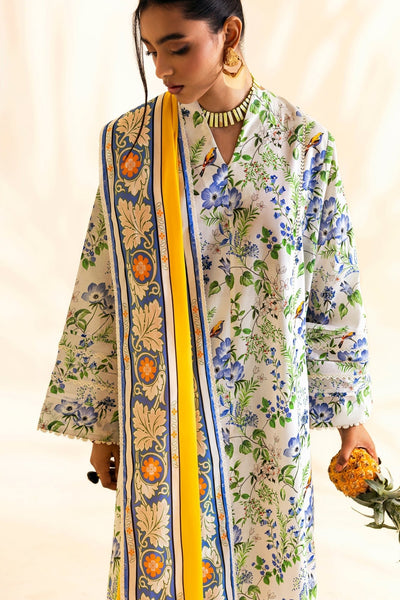 Zaha | Pop RTW | SUNDARA-Brand:Zaha-Type:Ladies Clothes-Ivory-Lawn-House of Maryam- Buy in UK, USA