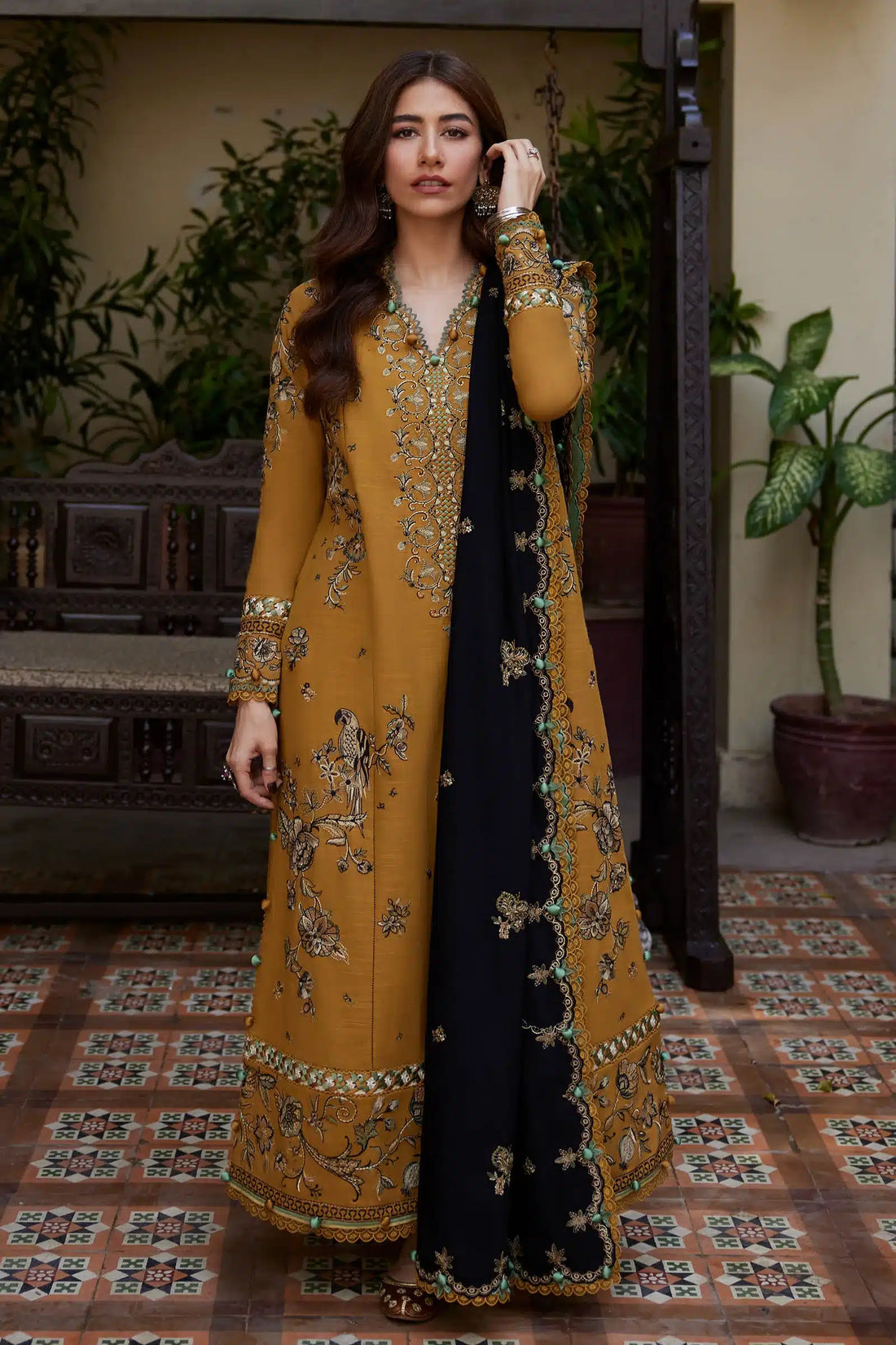 Zaha | Winter 23 | MELIHA (ZW23-11) -  Zaha Luxury -  House of Maryam