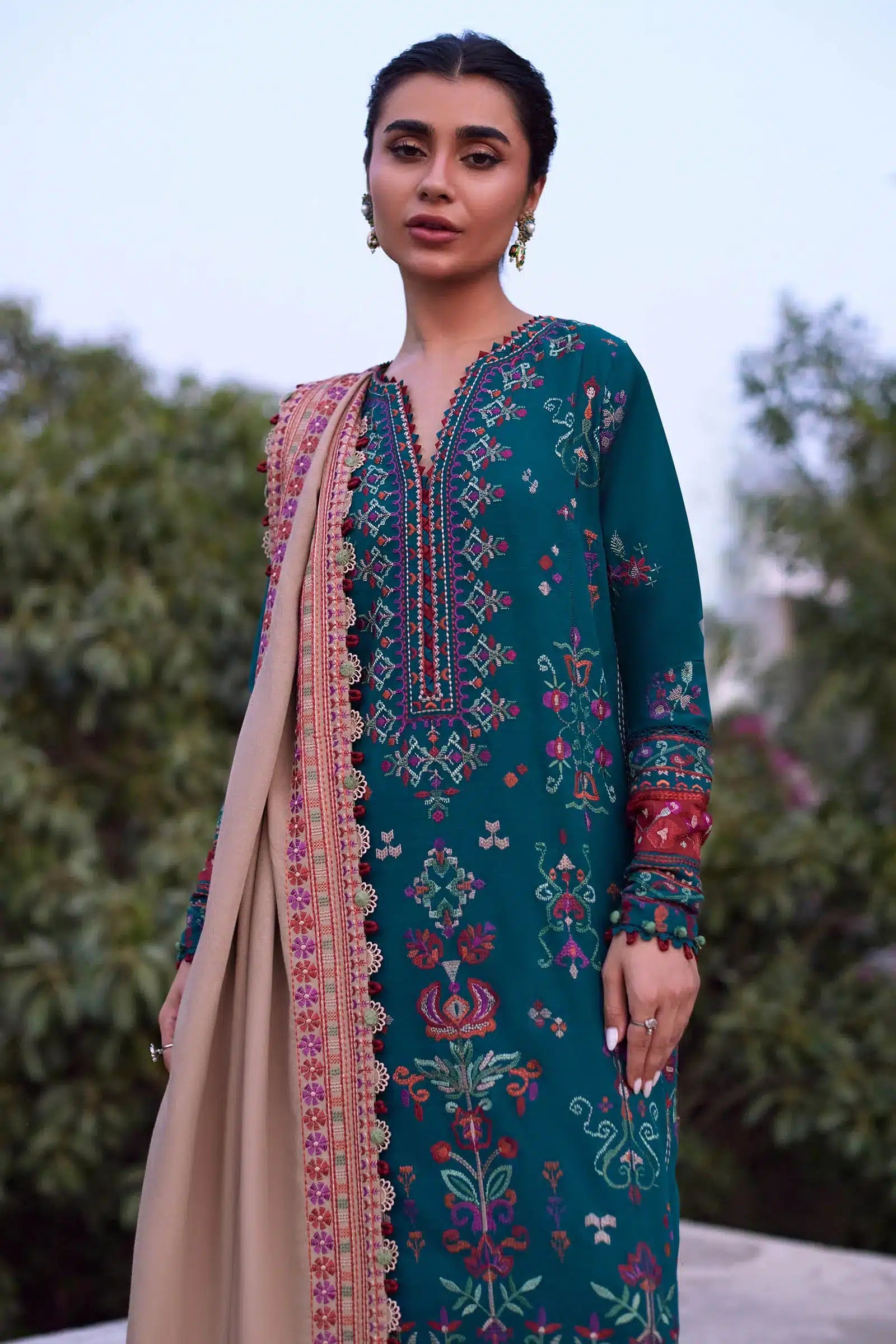 Zaha | Winter 23 | ECRIN (ZW23-03) by Designer Zaha - House of Maryam - Pakistani Designer Ethnic Wear in {{ shop.shopifyCountryName }}