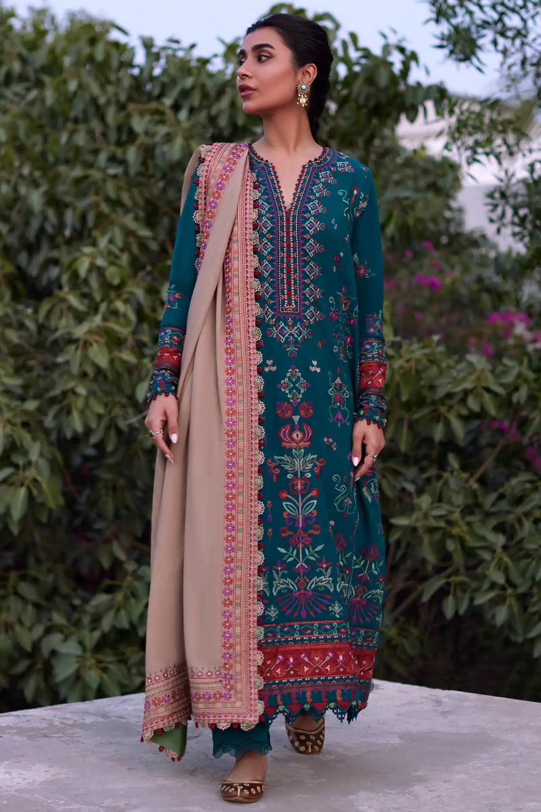 Zaha | Winter 23 | ECRIN (ZW23-03) by Designer Zaha - House of Maryam - Pakistani Designer Ethnic Wear in {{ shop.shopifyCountryName }}