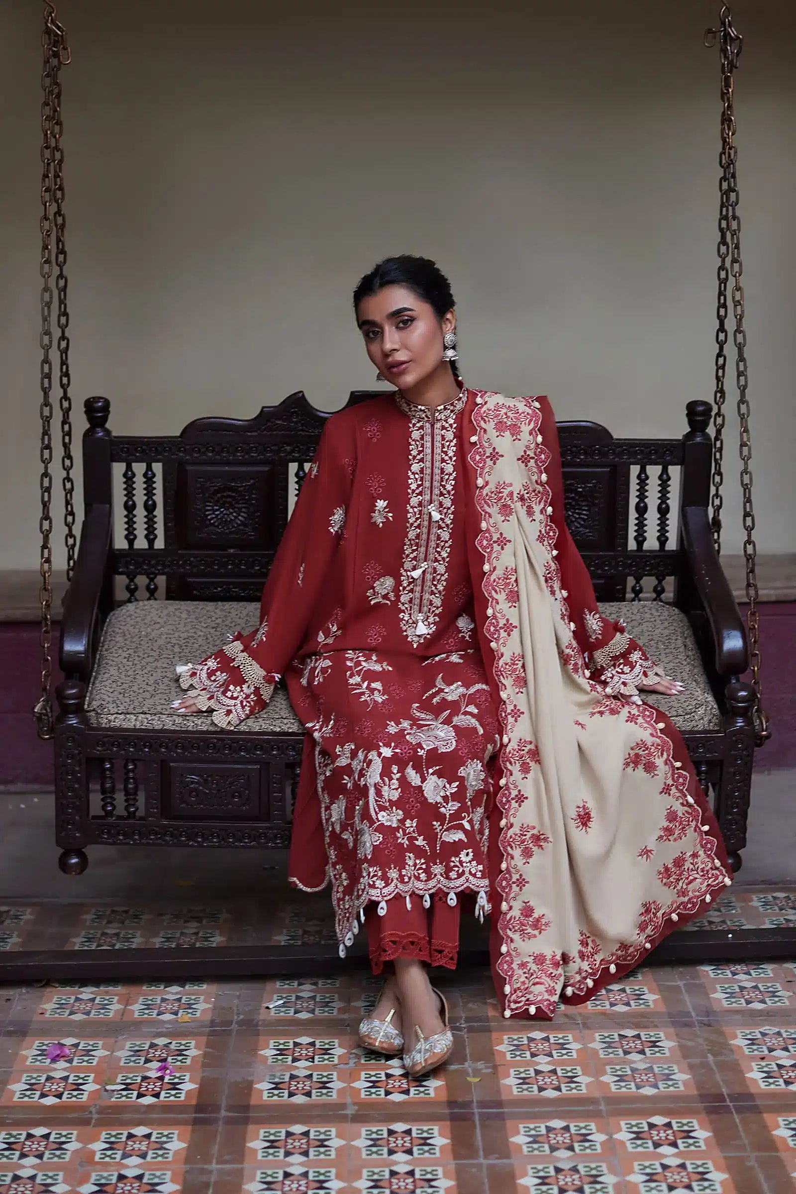 Zaha | Winter 23 | MELTEM (ZW23-05) by Designer Zaha - House of Maryam - Pakistani Designer Ethnic Wear in {{ shop.shopifyCountryName }}