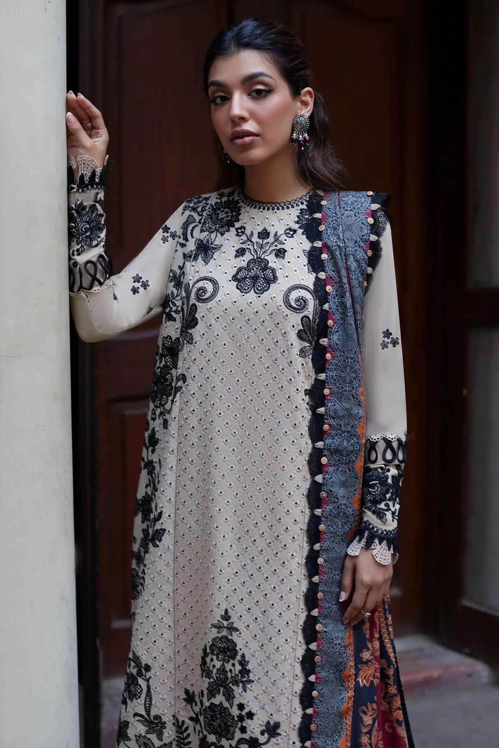 Zaha | Winter 23 | LARAH (ZW23-12) -  Zaha Luxury -  House of Maryam