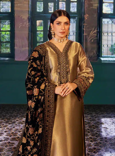 Zainab Chottani | Luxury Velvet Collection 23 | Maysa -  Zainab Chottani Formal - Original Designer Dress - House of Maryam