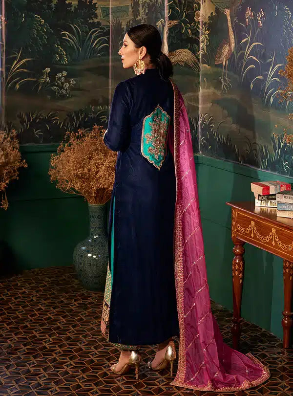 Zainab Chottani | Luxury Velvet Collection 23 | Amira -  Zainab Chottani Formal - Original Designer Dress - House of Maryam