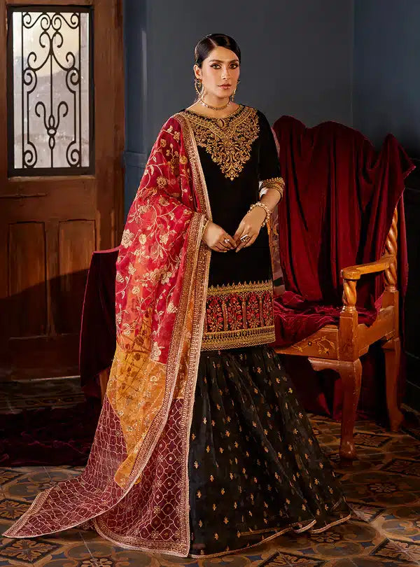 Zainab Chottani | Luxury Velvet Collection 23 | Mehr Mah by Zainab Chottani - House of Maryam