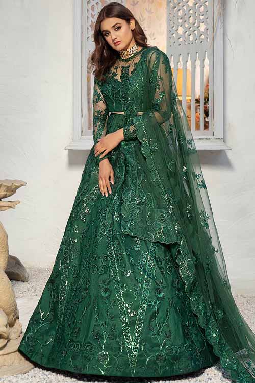 Waqas Shah | Malika E Jahan | Zannia -  Waqas Shah Formal - Original Designer Dress - House of Maryam
