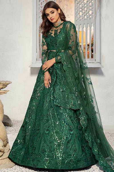 Waqas Shah | Malika E Jahan | Zannia -  Waqas Shah Formal - Original Designer Dress - House of Maryam