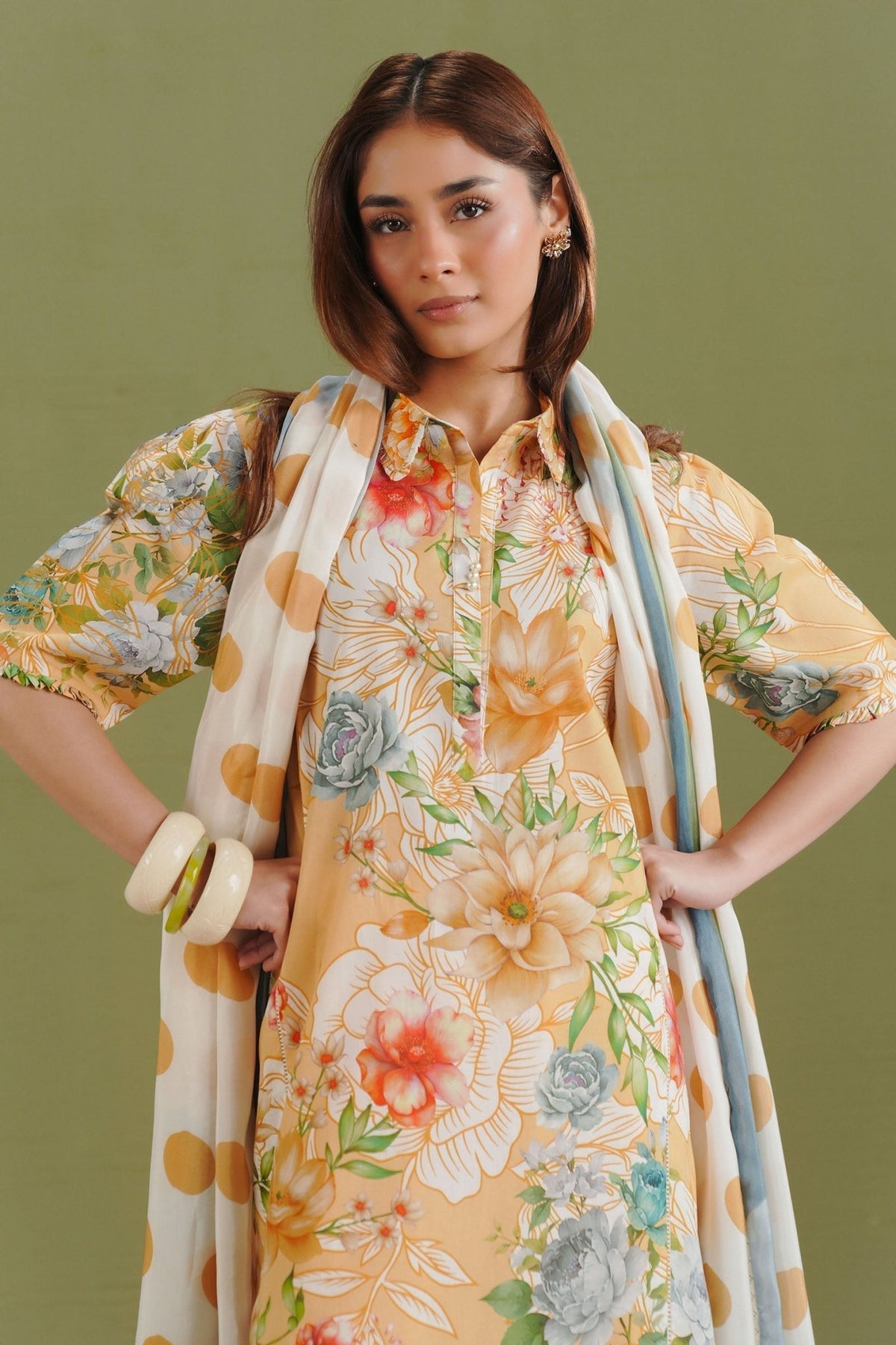 Zara Shahjahan | Coco Prints 26 | Elix-9B-Brand:Zara Shahjahan-Type:Ladies Clothes-Soft Peach-Lawn-House of Maryam- Buy in UK, USA
