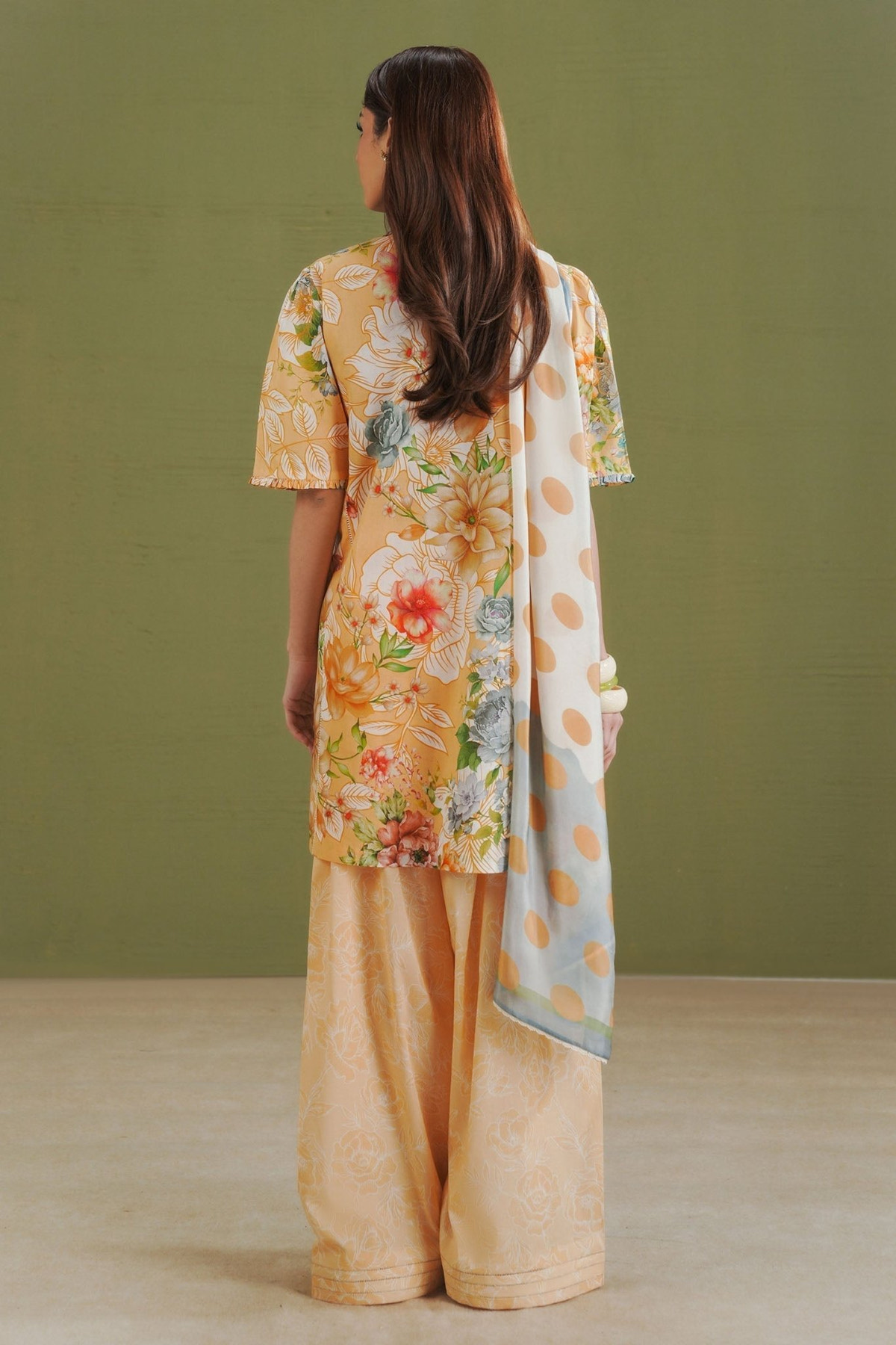 Zara Shahjahan | Coco Prints 26 | Elix-9B-Brand:Zara Shahjahan-Type:Ladies Clothes-Soft Peach-Lawn-House of Maryam- Buy in UK, USA