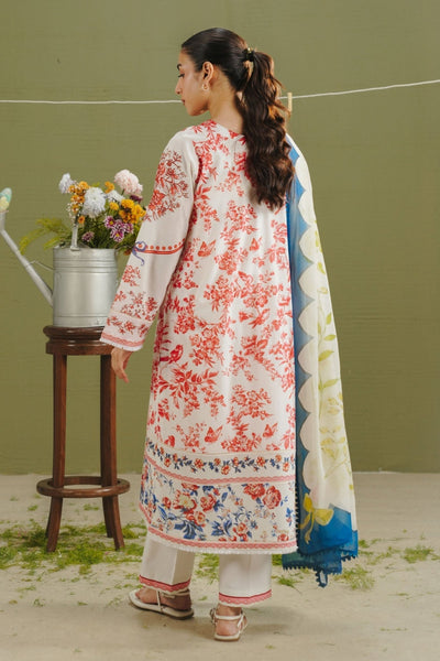 Zara Shahjahan | Coco Prints 26 | Elvo-4A-Brand:Zara Shahjahan-Type:Ladies Clothes-Pearl White-Lawn-House of Maryam- Buy in UK, USA