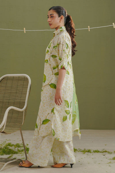 Zara Shahjahan | Coco Prints 26 | Kael-7A-Brand:Zara Shahjahan-Type:Ladies Clothes-Dusty White-Lawn-House of Maryam- Buy in UK, USA
