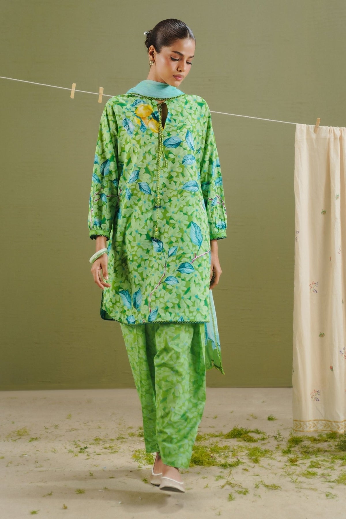 Zara Shahjahan | Coco Prints 26 | Kael-7B-Brand:Zara Shahjahan-Type:Ladies Clothes-Green-Lawn-House of Maryam- Buy in UK, USA