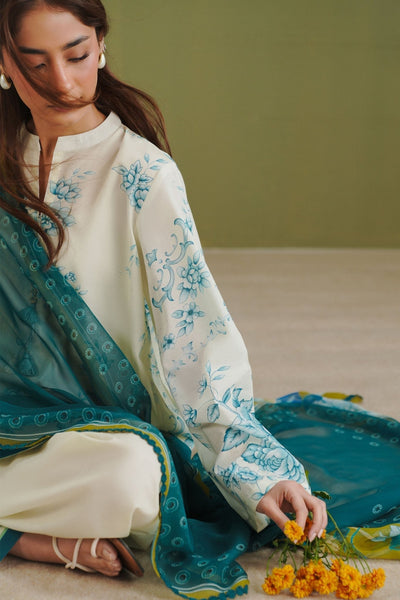 Zara Shahjahan | Coco Prints 26 | Riya-2A-Brand:Zara Shahjahan-Type:Ladies Clothes-Off White-Lawn-House of Maryam- Buy in UK, USA