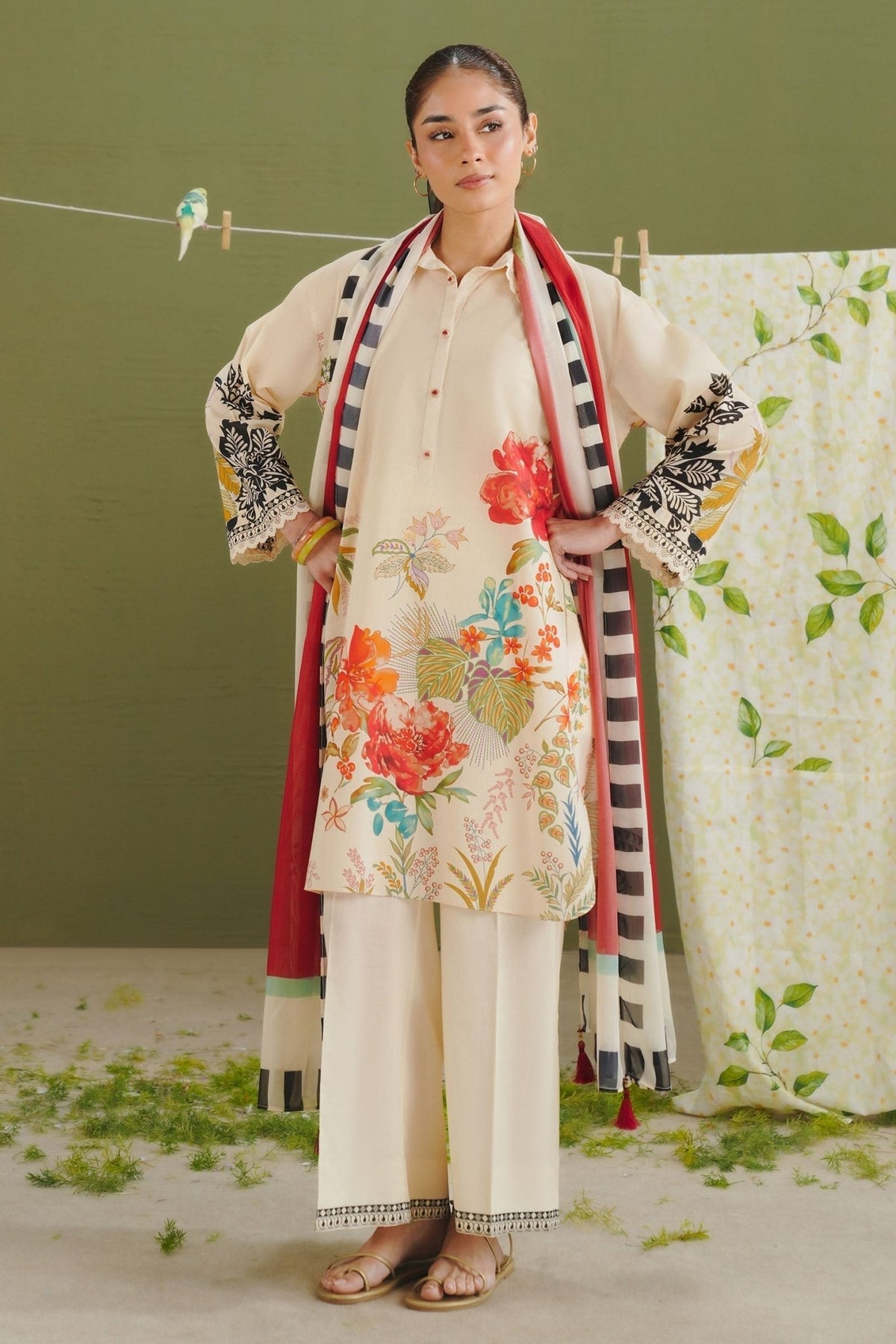 Zara Shahjahan | Coco Prints 26 | Vera-3A-Brand:Zara Shahjahan-Type:Ladies Clothes-Vanilla-Lawn-House of Maryam- Buy in UK, USA