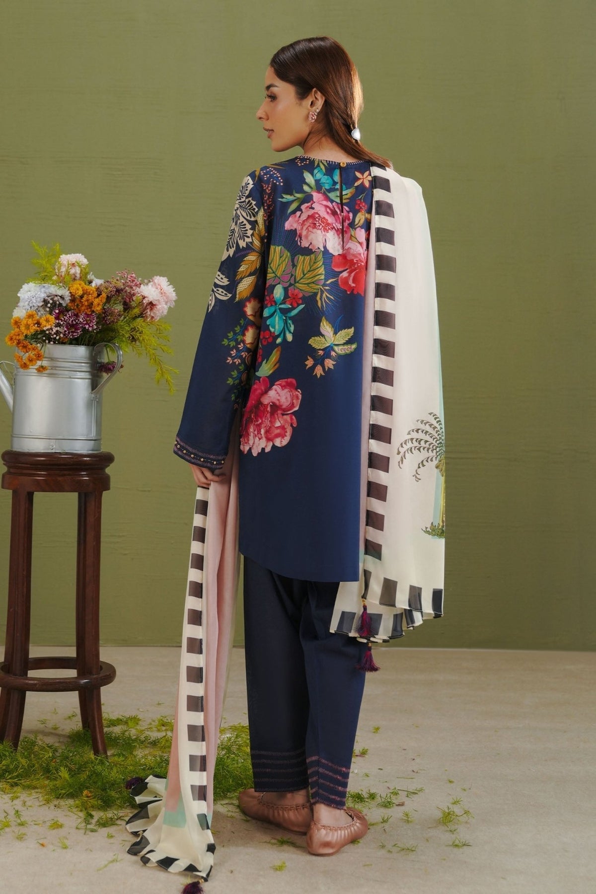Zara Shahjahan | Coco Prints 26 | Vera-3B-Brand:Zara Shahjahan-Type:Ladies Clothes-Midnight Blue-Lawn-House of Maryam- Buy in UK, USA