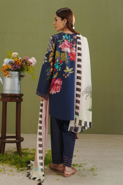 Zara Shahjahan | Coco Prints 26 | Vera-3B-Brand:Zara Shahjahan-Type:Ladies Clothes-Midnight Blue-Lawn-House of Maryam- Buy in UK, USA