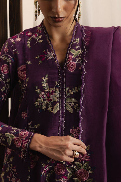 Zara Shahjahan | Eid Festive 26 | Shabnam-Brand:Zara Shahjahan-Type:Ladies Clothes-Medium Raw Silk - House of Maryam- Buy in UK, USA