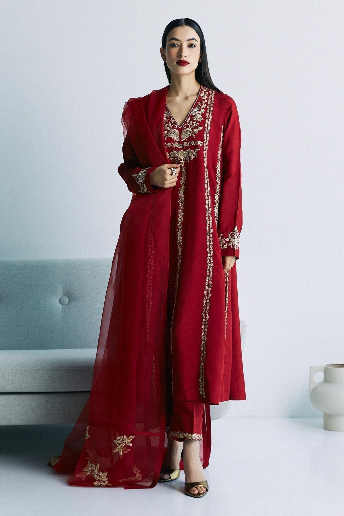 Zara Shahjahan | Festive Eid 24 | ZC-2039 by Designer Zara Shahjahan - House of Maryam - Pakistani Designer Ethnic Wear in {{ shop.shopifyCountryName }}