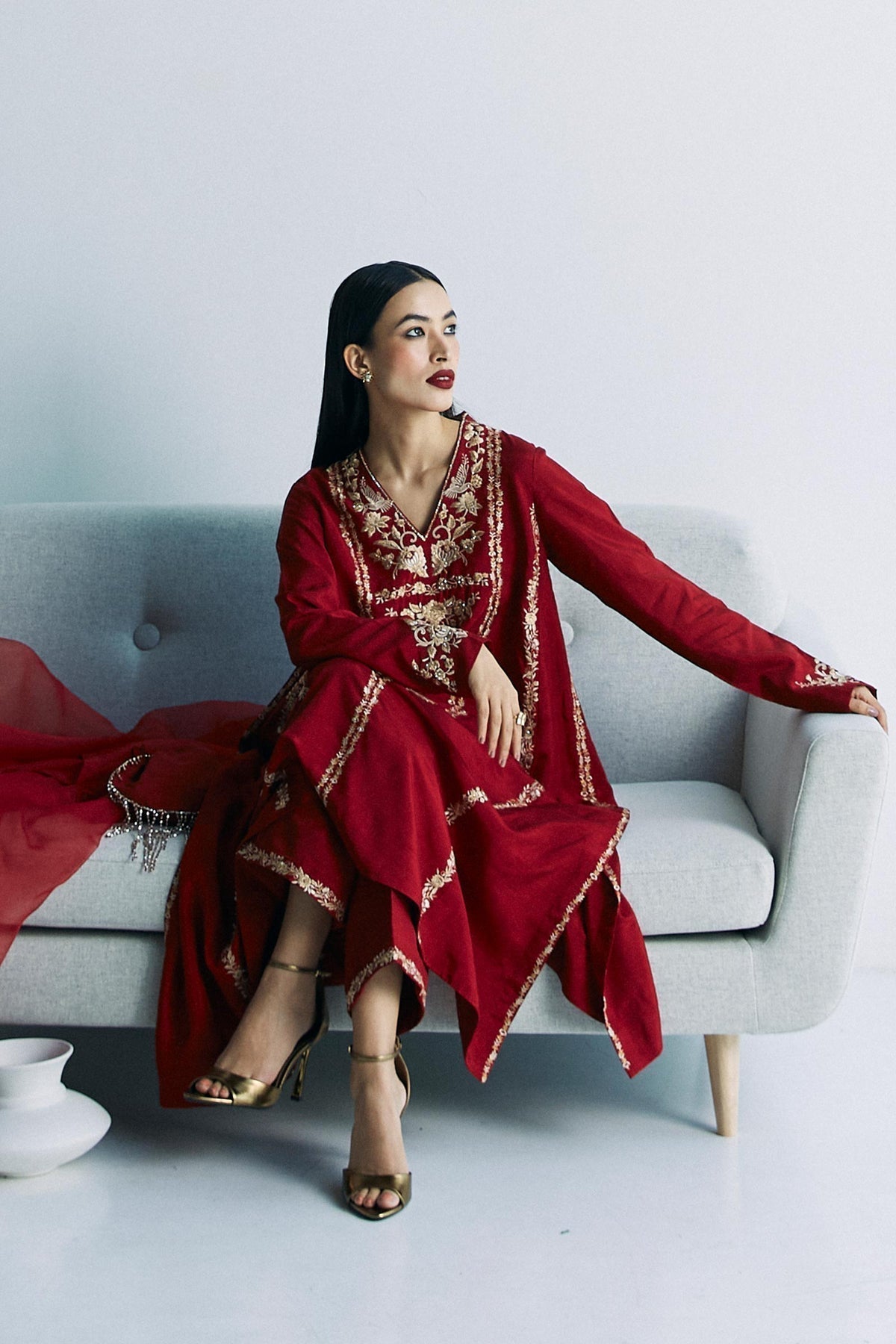 Zara Shahjahan | Festive Eid 24 | ZC-2039 -  Zara Shahjahan Formal - Original Designer Dress - House of Maryam