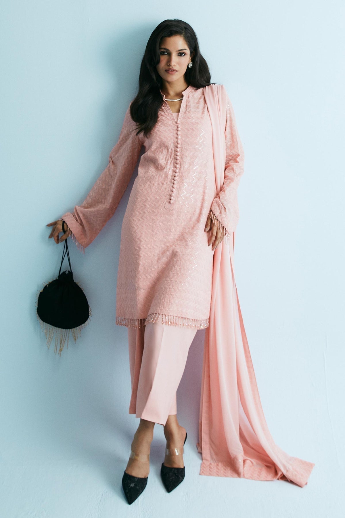Zara Shahjahan | Festive Eid 24 | ZC-2044 -  Zara Shahjahan Formal - Original Designer Dress - House of Maryam