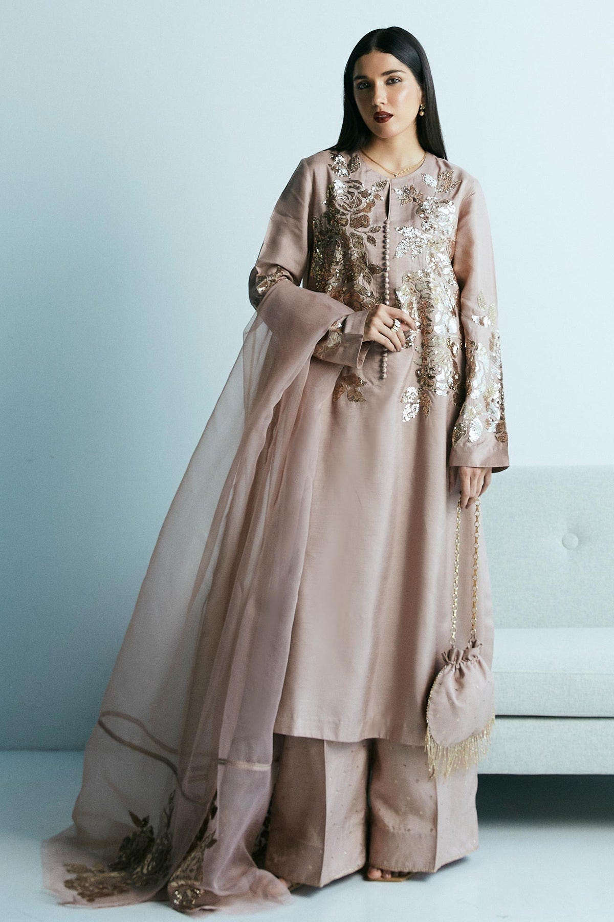 Zara Shahjahan | Festive Eid 24 | ZC-2026 -  Zara Shahjahan Formal - Original Designer Dress - House of Maryam