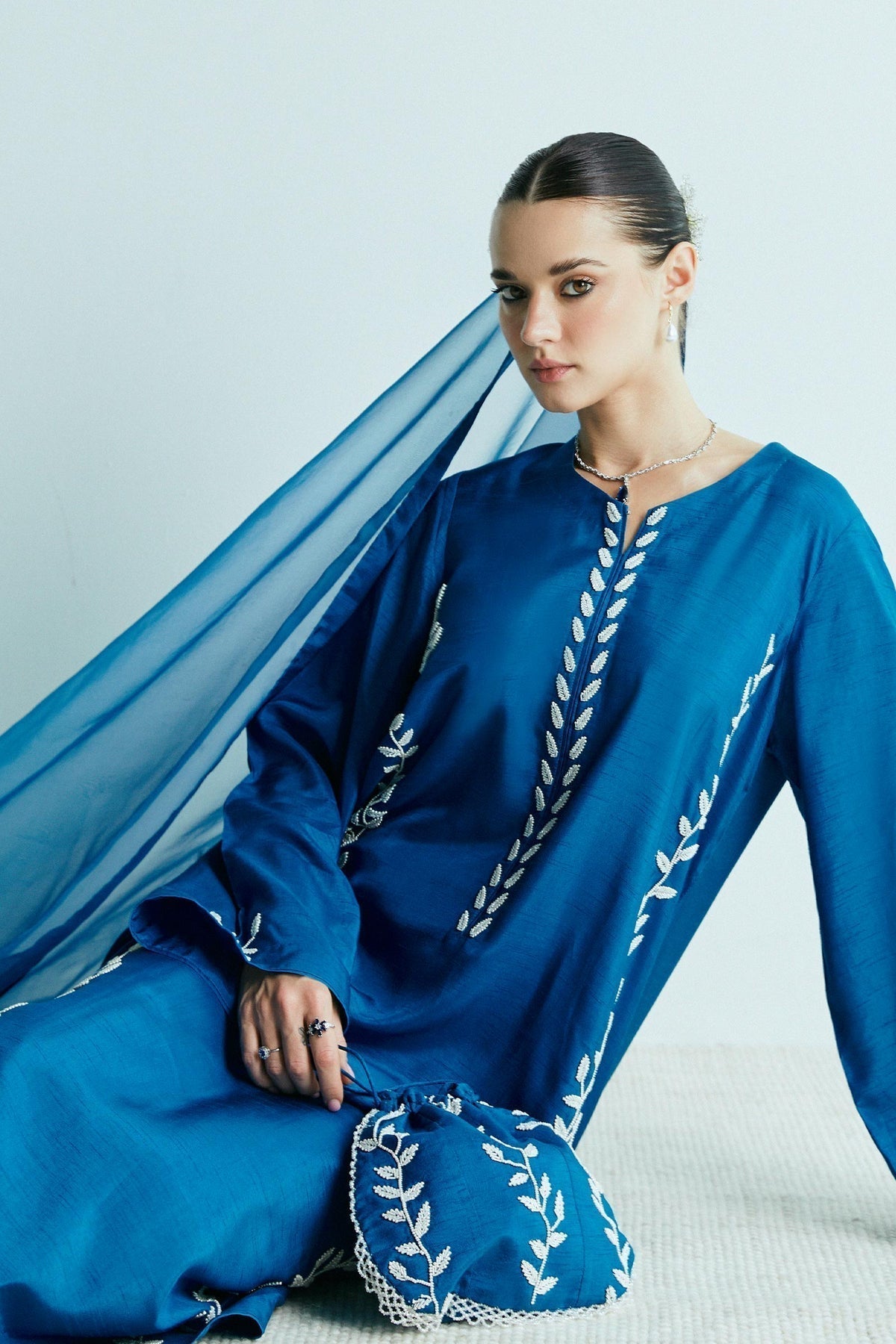 Zara Shahjahan | Festive Eid 24 | ZC-2028 -  Zara Shahjahan Formal - Original Designer Dress - House of Maryam